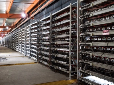 A vast Norwegian mining farm utilizing renewable energy for efficient Bitcoin and Ethereum operations
