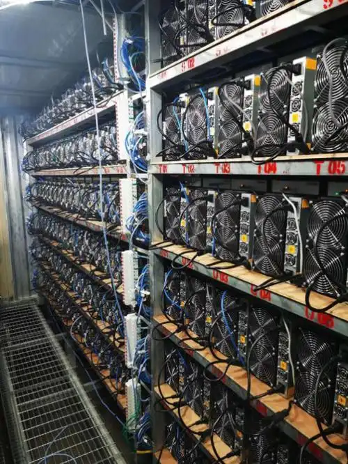 An innovative mining rig designed for renewable energy integration, optimizing Bitcoin and Ethereum mining